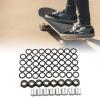 Yuezhongoo 56PCS Skateboard Truck Hardware Kit, Iron Spacers Axle Nuts and Speed Rings Longboards and Skateboard Hardware Kit for Skateboard and Longboard view 3