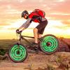 Wedhapy Bike Spoke Lights Wheel Lights LED Tire Lamps Waterproof Colorful Installing for Adults Kids 6PCS view 3