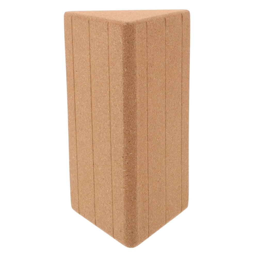 BESPORTBLE Yoga Training Block High-density Cork Brick for Deep Stretching Balance Improvement and Muscle Relaxation Lightweight and Portable Yoga Accessory for Dancers and Fitness