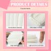 Abeillo Arm Warmers for Long Sleeve Fingerless, Y2K Cool Girls Arm Covers, White Cute Harajuku Knitted Lace Arm Sleeve, Gothic Punk Hip Hop Accessories(White) view 3
