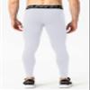 Queerier 3 Pack Men's Compression Pants Athletic Leggings with Pockets Running Baselayer Tights Cycling Workout Pants view 3