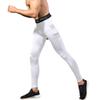 Queerier 3 Pack Men's Compression Pants Athletic Leggings with Pockets Running Baselayer Tights Cycling Workout Pants view 4
