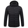 KICILVS Heated Jackets for Men Women Hooded Packable Down Puffer Coat Usb Rechargeable Heated Jacket Winter Outdoor Coats view 1