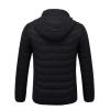 KICILVS Heated Jackets for Men Women Hooded Packable Down Puffer Coat Usb Rechargeable Heated Jacket Winter Outdoor Coats view 3