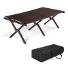 120 * 60 * 40cm Wooden Camping Roll Table view 1