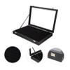 COLLBATH Jewelry Display Organizer Slots Elegant Holder and Earring Case Glass Lid for Home and Jewelry Shops Storage view 4