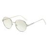helena Bling Diamond Round Sunglasses for Women Fashion Crystal Rhinestone Sunglasses Cute Party blue pink Sun Glasses (C6) view 1