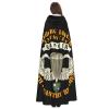 Airborne Badge Ranger 75th Infantry Hooded Cloak Adult Halloween Hooded Cape Party Decorative Cloak Black view 4