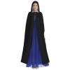 Gay Bear Pride Paw Hooded Cloak Adult Halloween Hooded Cape Party Decorative Cloak Black view 2