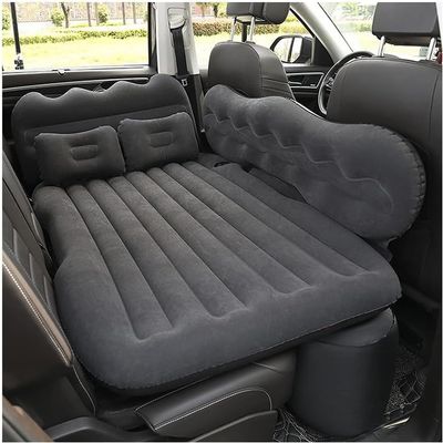 JZWSD Car Inflatable Mattress for Renault Twingo 2 2008 2009 2010 2011 2012 2013 Portable Flocking Air Mattress Camping Travel Mattress Auto Accessories,Black