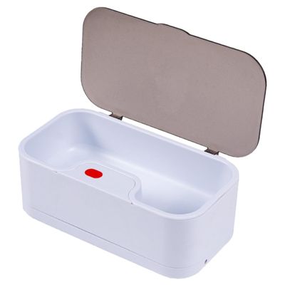 Anneome Ultrasonic Jewelry Cleaner Portable Watch Ring Cleaner for Cleaning Glasses Small Items Professional Eyeglasses Clean Machine Household Office Use