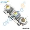 3301-9012 Carburetor Set New Model For MERCURY Outboard Motor 2T 3CLY 70-90HP MARINER Outboard Engine view 3
