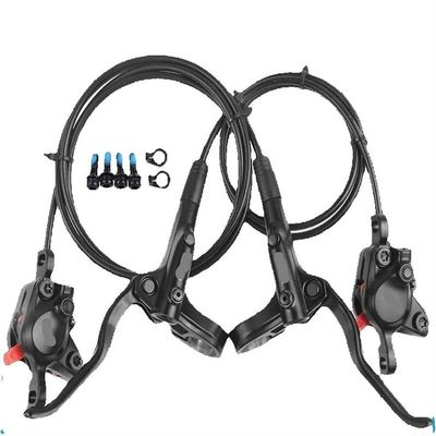 MT200 MT201 M315 Hydraulic Disc Brake Set Compatible with Mountain Bikes 2 Piston Design With Steel Lever BL-MT200