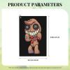 ASEDFGT Cartoon Voodoo Doll Golf Towel 16 x 24 Inch Golf Towels for Golf Bags Polyester Golf Towel with Carabiner Clip Men and Women Golf Accessories view 4