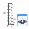 Home Gym Organize Holder, 7 Tier Snowboard Storage Holder, Ski Rack | Wakeboard Rack, Skateboard Organizer Rack, Standing Metal Snowboard Storage Rack, Floor Display Stand for Garage/Shop view 2
