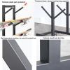 Home Gym Organize Holder, 7 Tier Snowboard Storage Holder, Ski Rack | Wakeboard Rack, Skateboard Organizer Rack, Standing Metal Snowboard Storage Rack, Floor Display Stand for Garage/Shop view 4