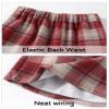Plaid Mini Skirts for Girls Baby Elastic High Waisted Fall Winter Wool Bodycon Pencil Skirts Classic A-Line Tartan Uniform School Skirt 2025 view 3