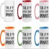 Tears of my Ultimate Frisbee Opponents White/Red 11oz Mug view 2