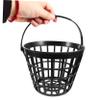Anneome Golf Ball Storage Basket with Handle Durable Outdoor Ball Holder for Training Lightweight Plastic Design view 2