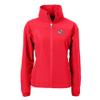 Cutter & Buck Women's Red Arizona Cardinals Helmet Charter Eco Recycled Full-Zip Jacket view 2