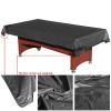 8 Ft Pool Table Cover for Billiards, Dust Protection and Water Resistance, Black view 4