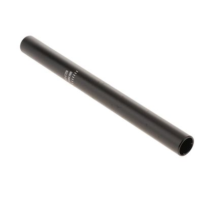 1 Piece 22.2mm Aluminum Bike Seat Post, Lightweight Seat Tube for Terrain Cycling Bikes, Matte Black, 250mm