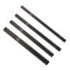 1 Piece 22.2mm Aluminum Bike Seat Post, Lightweight Seat Tube for Terrain Cycling Bikes, Matte Black, 250mm view 3