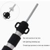2Pcs Camping Tent Pole, Aluminum Alloy Adjustable 95 to 235cm Telescopic Canopy Supporting Rods with Storage Bag for Hiking Backpacking view 3