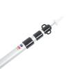 2Pcs Camping Tent Pole, Aluminum Alloy Adjustable 95 to 235cm Telescopic Canopy Supporting Rods with Storage Bag for Hiking Backpacking view 4