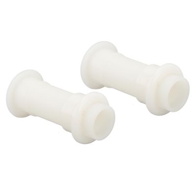 2Pcs Boat Drain Tube, Tube 18mm Easy Installation Hull Pipe for Yacht Marine with Wide Application, Discharge Water Effectively Thru Plug
