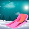 Winter Snow Sleds, Children's Snowboard Sledge, Two-Person Thickened Sledges, Frost-Resistant and Wear-Resistant Sledges, Adult Sledge with Backrest view 1
