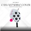 Lets Rally USAPA Approved Fiberglass Pickleball Paddle  Cute Pickleball Paddle for Women, Indoor & Outdoor Pickleball Rackets (Flower Power) view 2