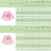 Mommy and Me Matching Outfits Christmas Letter Long Sleeve Crewneck Pullover Tops Sweatshirt Mama and Mini Clothes (Women, S, Pink a) view 4
