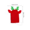 Mikinona Cute Reindeer Antler Helmet Cover Adorable Cartoon Design for Motorcycle and Cycling Helmets Breathable Soft Material Versatile Use for Outdoor Activities view 2