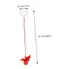 WOONEKY Portable Elastic Workout Ball Adjustable Rope Multi-Function Fitness Ball for Elderly Exercise Suitable for Indoor and Outdoor Training view 2