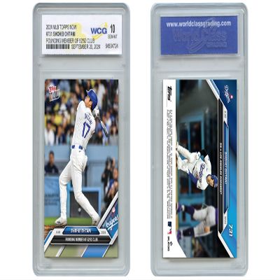 2024 Topps Now SHOHEI OHTANI 1st Ever 52/52 Club Card #731 - Graded GEM Mint 10