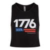 1776 Women's Crop Top (Black) M view 1