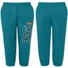NFL Kids Youth 8-20 Officially Licensed Team Banner Primary Logo Fleece Lined Football Sweatpants Joggers Pants (Jacksonville Jaguars - Teal, Medium 10-12) view 3