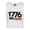 1776 Women's Crop Top (White) L view 1