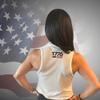 1776 Women's Crop Top (White) L view 4
