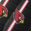 FOCO NFL Men's Officially Licensed Primary Logo Game Day Team Color Football Sherpa Slide Slipper - Arizona Cardinals - Black - (X-Large 13-14) view 2