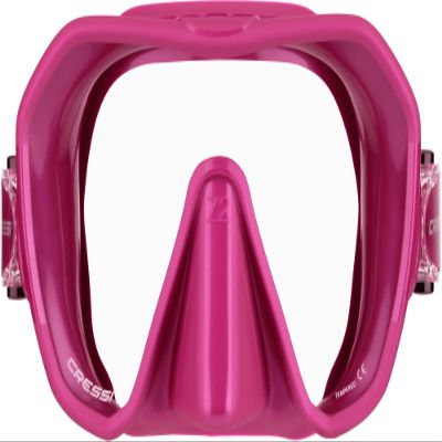 Cressi Z2 Frameless Masks, Pink Fluo