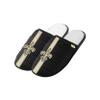 FOCO NFL Men's Officially Licensed Primary Logo Game Day Team Color Football Sherpa Slide Slipper - New Orleans Saints - Black - (Medium 9-10) view 1