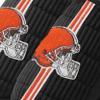 FOCO NFL Men's Officially Licensed Primary Logo Game Day Team Color Football Sherpa Slide Slipper - Cleveland Browns - Brown - (X-Large 13-14) view 2