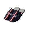 FOCO NFL Men's Officially Licensed Primary Logo Game Day Team Color Football Sherpa Slide Slipper - New England Patriots - Navy - (Large 11-12) view 1