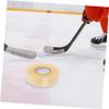 BESPORTBLE 5rolls Clear Hockey Tape Non- Adhesive Tape for Ice Hockey Sticks Easy to Cut High Adhesive Strength for Sports Equipment and view 3