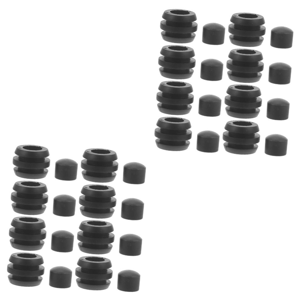 ifundom 5sets Foosball Table Accessories End Caps Rod Bearings for Enhanced Compatible Models Replacement Kit