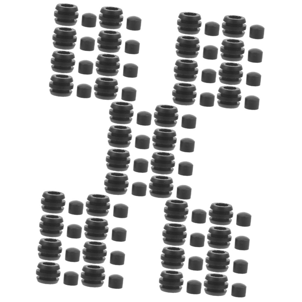 TOYANDONA 5sets Tabletop Foosball Bearing Replacement Kit for Foosball Games Includes Bushings and Rod Caps Fit for Soccer Tables Easy Installation Accessories