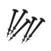 ANDRESLAD 50pcs Plastic Tent Stake Pegs Barb for Gardening Ground Fixation for Landscaping Camping and Outdoor Activities view 1