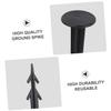 ANDRESLAD 50pcs Plastic Tent Stake Pegs Barb for Gardening Ground Fixation for Landscaping Camping and Outdoor Activities view 2